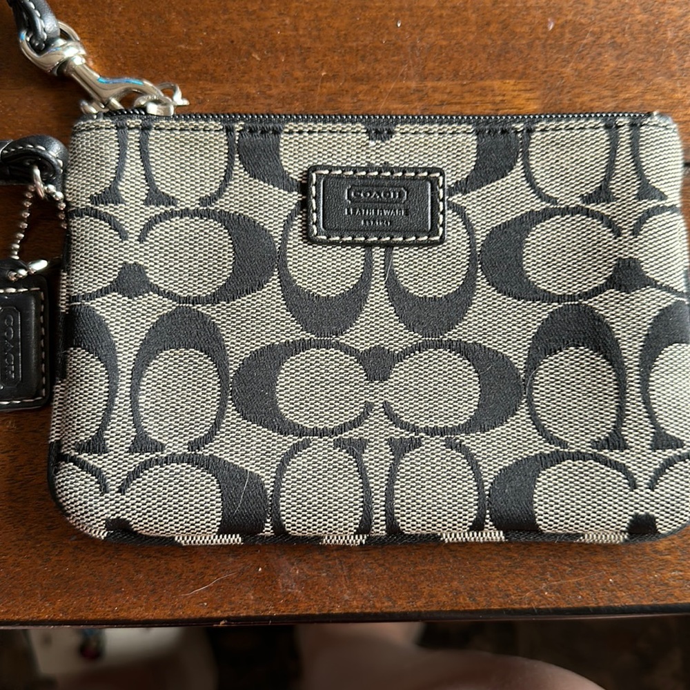 Coach wristlet